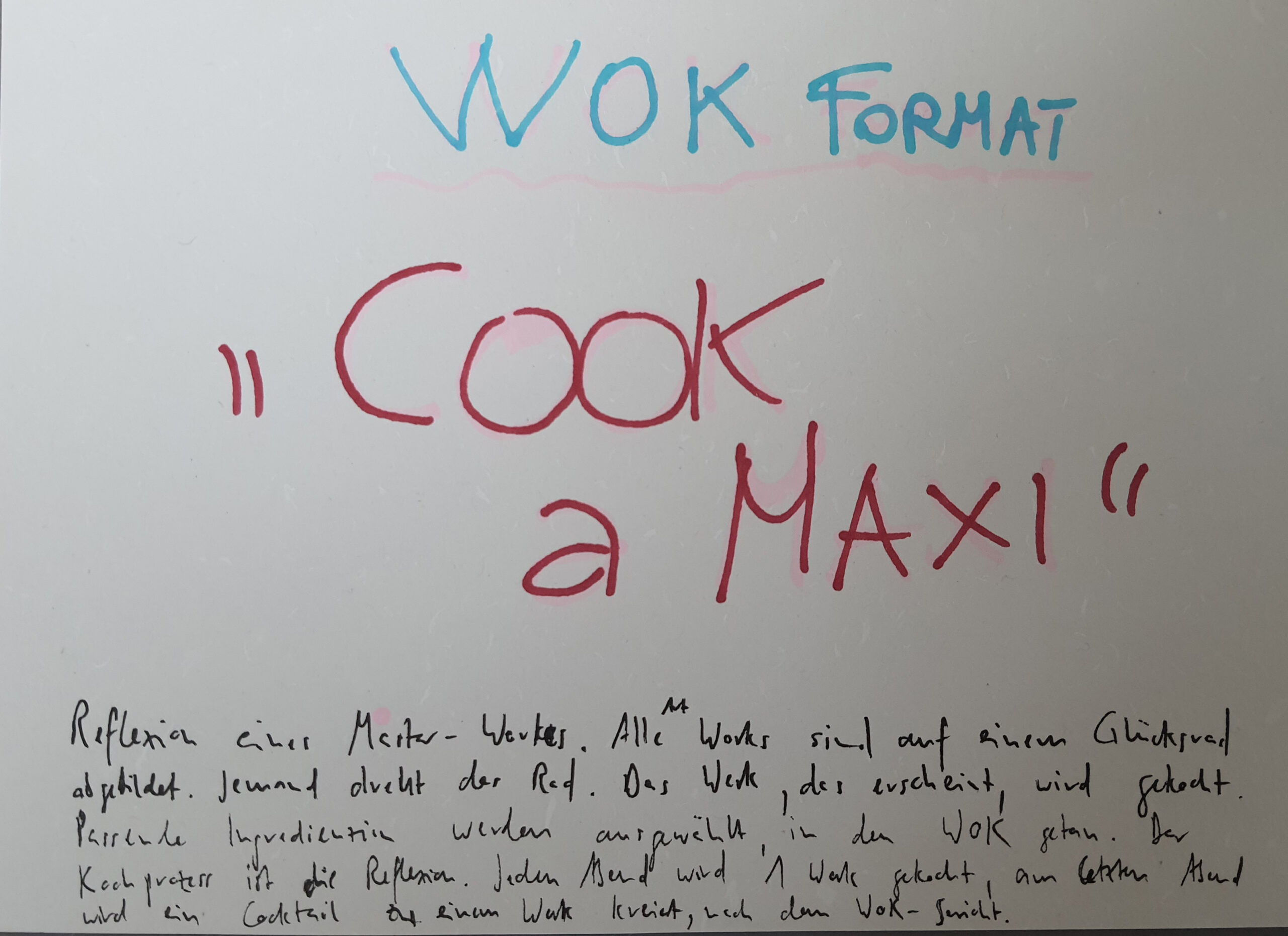 Cook the Maxi